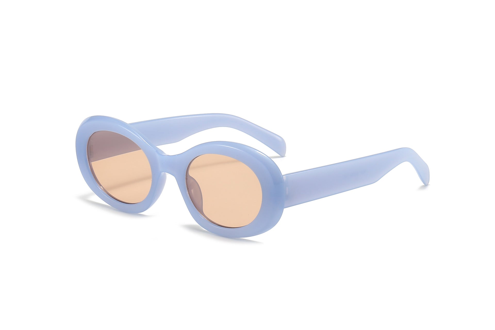 Wholesale Oval Frame PC Women's Sunglasses